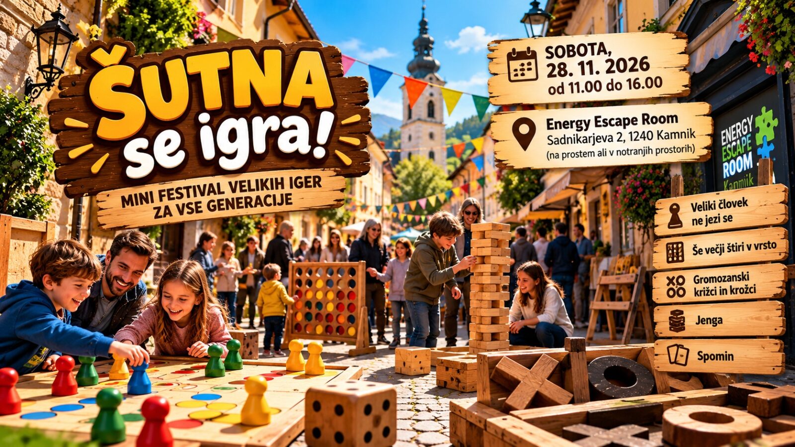 Šutna se igra – Festival velikih iger